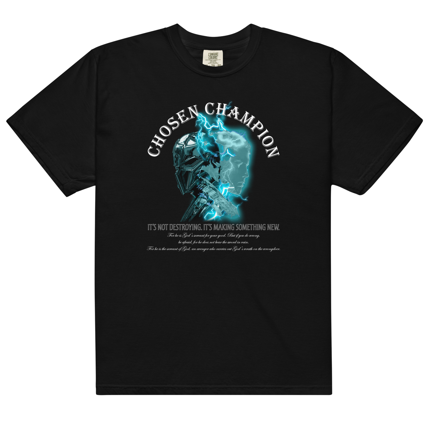 Chosen Champion New Beginnings heavyweight tee