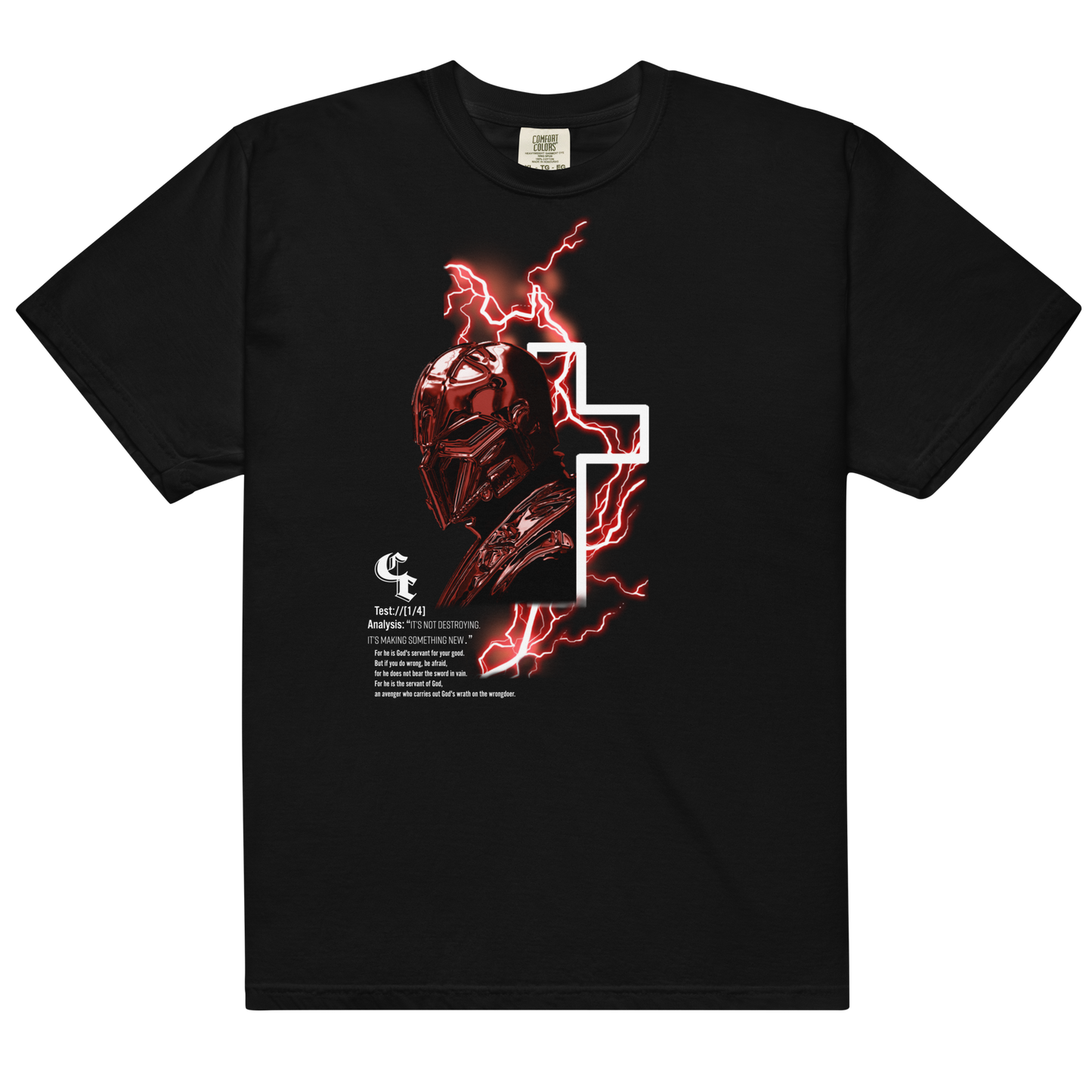 C.C.L.A Red New Beginnings tee