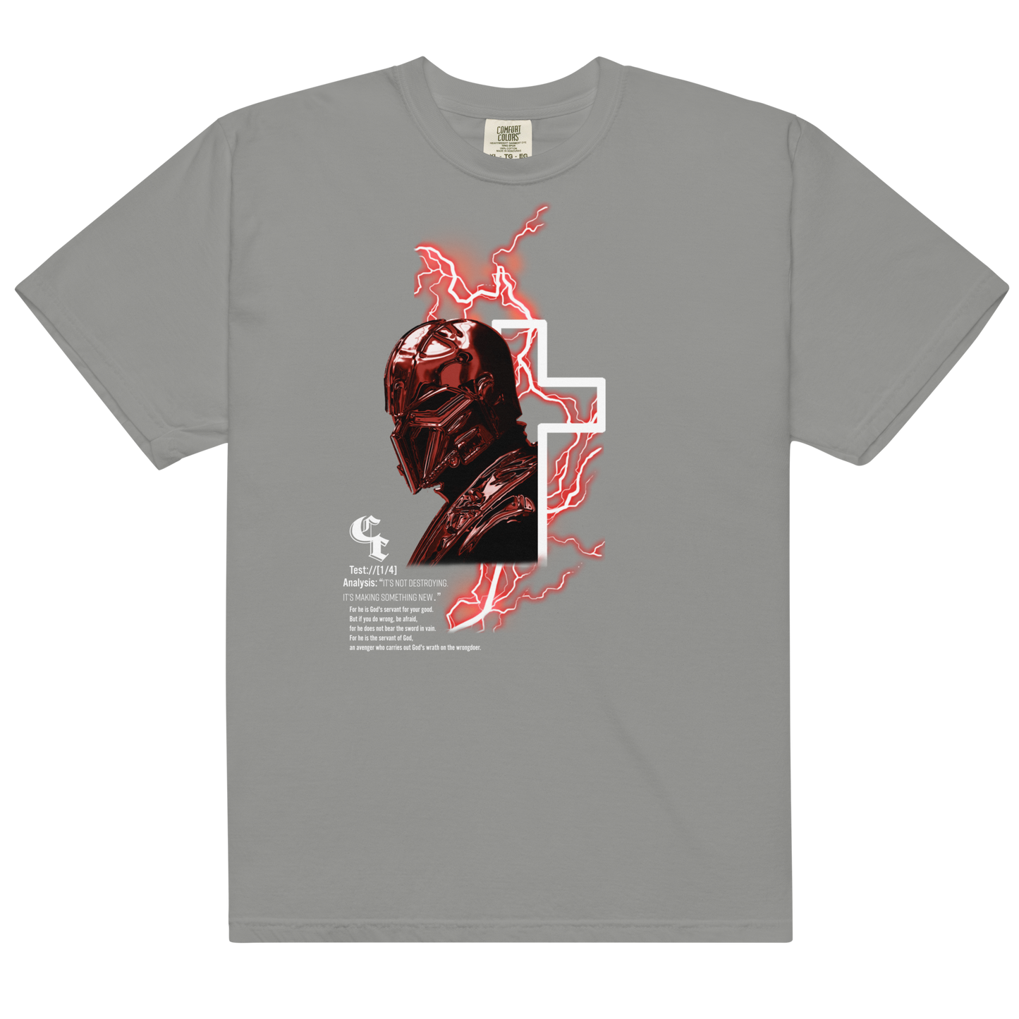 C.C.L.A Red New Beginnings tee