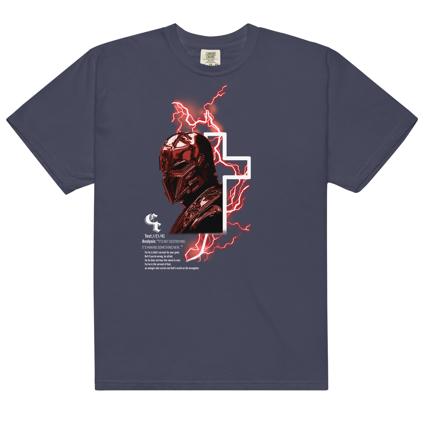 C.C.L.A Red New Beginnings tee